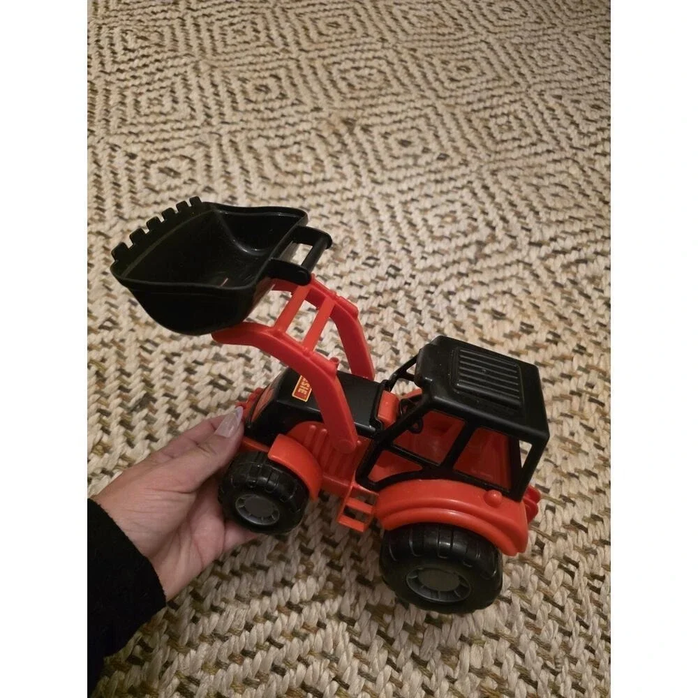 Polesie Toy Tractors Pull-Back Ray Toys‎ Loose Red